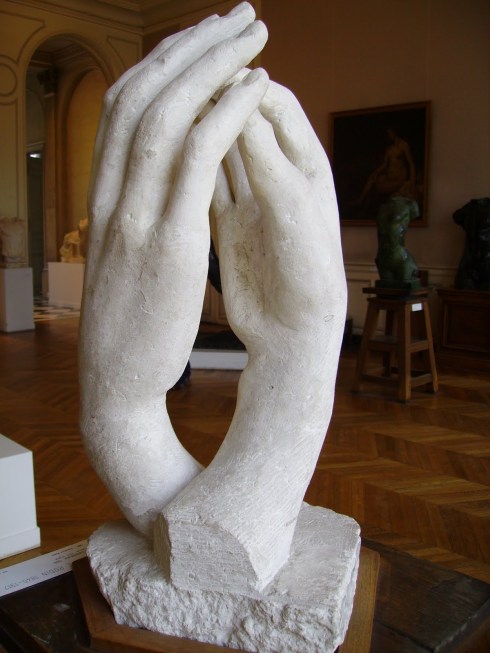 August Rodin, La catedral, 1910. Museo Rodin, París.